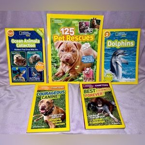 📚5 National Geographic Animal Books📚